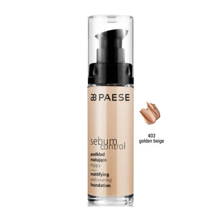 Country Sebum Control Fond de teint matifiant et couvrant 403 Golden Beige