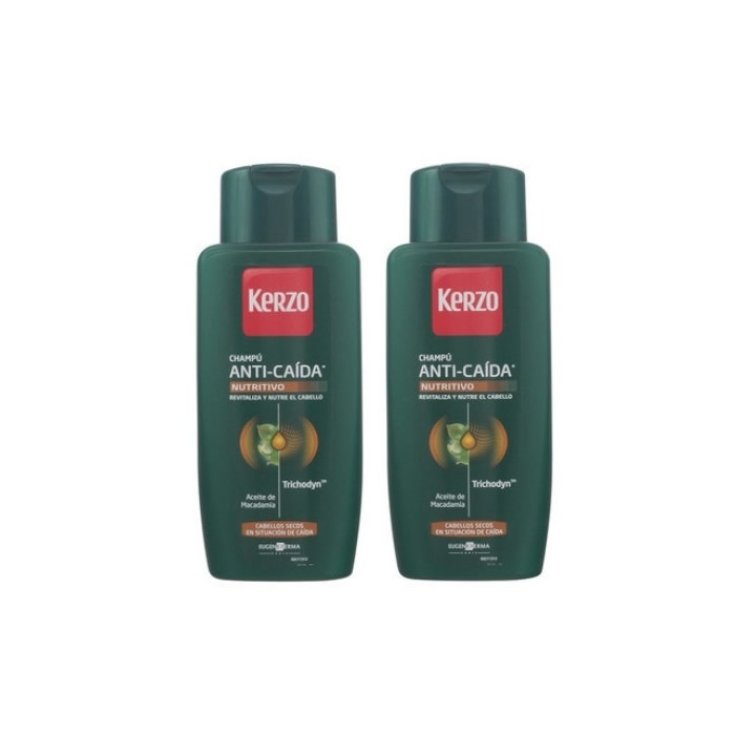 Kerzo Frecuencia Shampoing Nourrissant Sec Anti-Chute 400 ml Coffret 2 Pièces 2017