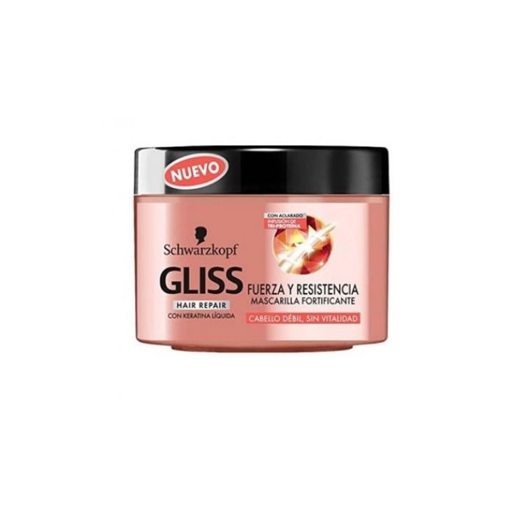 Schwarzkopf Gliss Masque Force Et Résistance 400ml