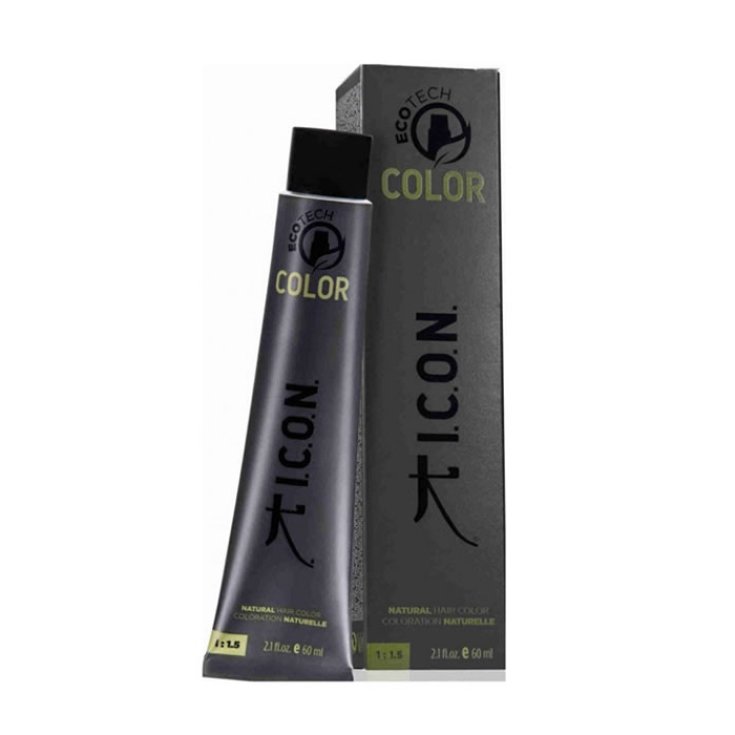 Icon Ecotech Color Coloration Naturelle des Cheveux 1.0 Noir 60ml