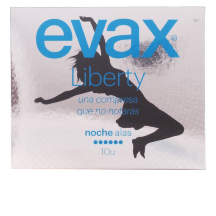 Evax Liberty Night With Wings Serviettes Hygiéniques 10 unités