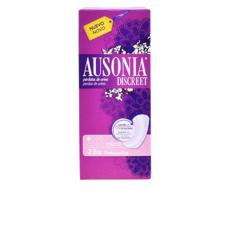 Ausonia Discreet Micro Slip Protectors 28 Unités