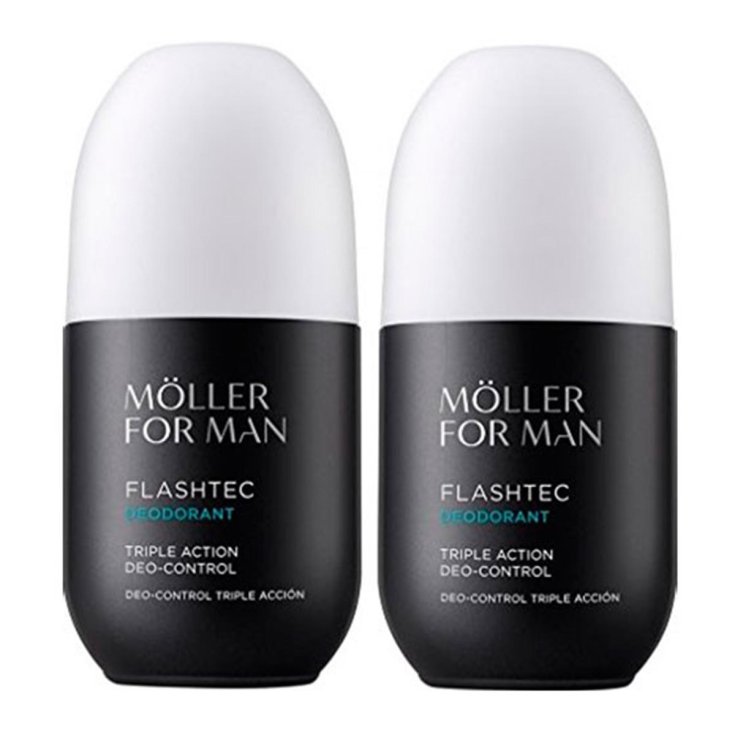 Anne Moller For Man Déodorant Roll-on 75 ml Coffret 2 Pièces