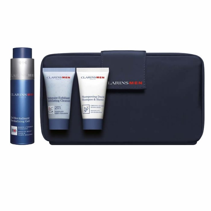 Clarins Men Gel Revitalisant 50 ml Coffret 4 Pièces 2017