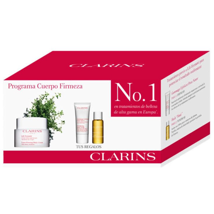 Clarins Lift-Fermeté Crème Corps Régénérante Tonifiante 200 ml Coffret 3 Pièces 2017
