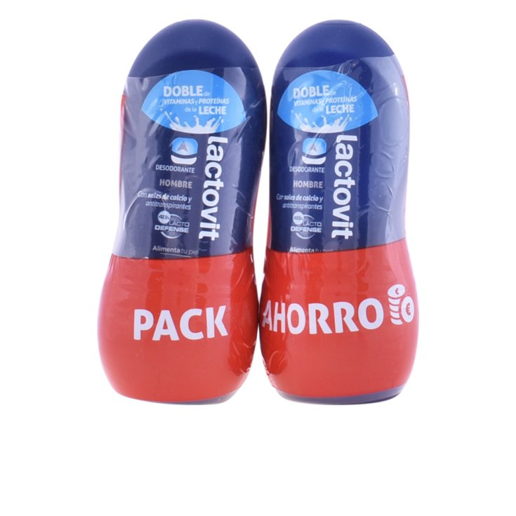Lactovit Man Déodorant Roll-On 50 ml Coffret 2 Pièces 2017