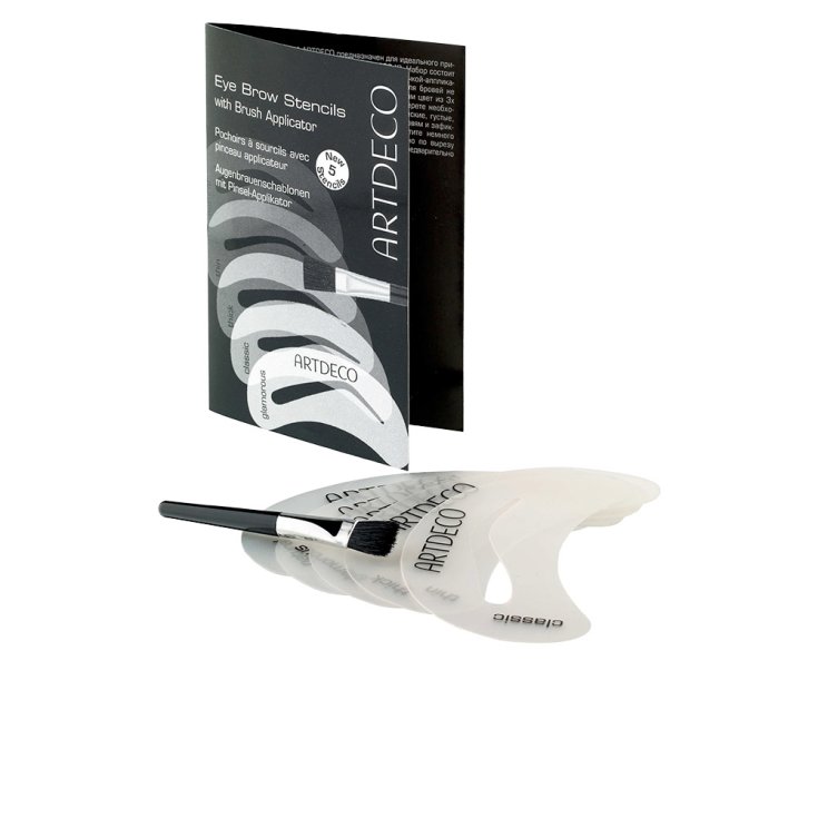 Pochoirs Artdeco avec pinceau applicateur