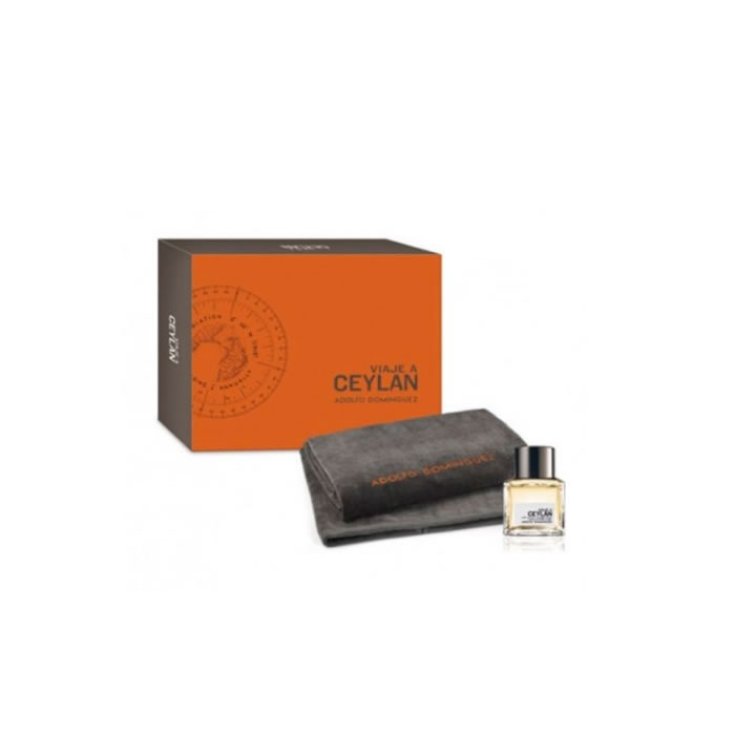 Adolfo Dominguez Viaje A Ceylan Eau De Toilette Vaporisateur 100 ml Coffret 2 Parties 2017