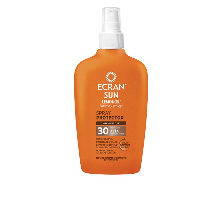 Ecran Sun Lemonoil Lait Solaire Spray Spf30 200 ml