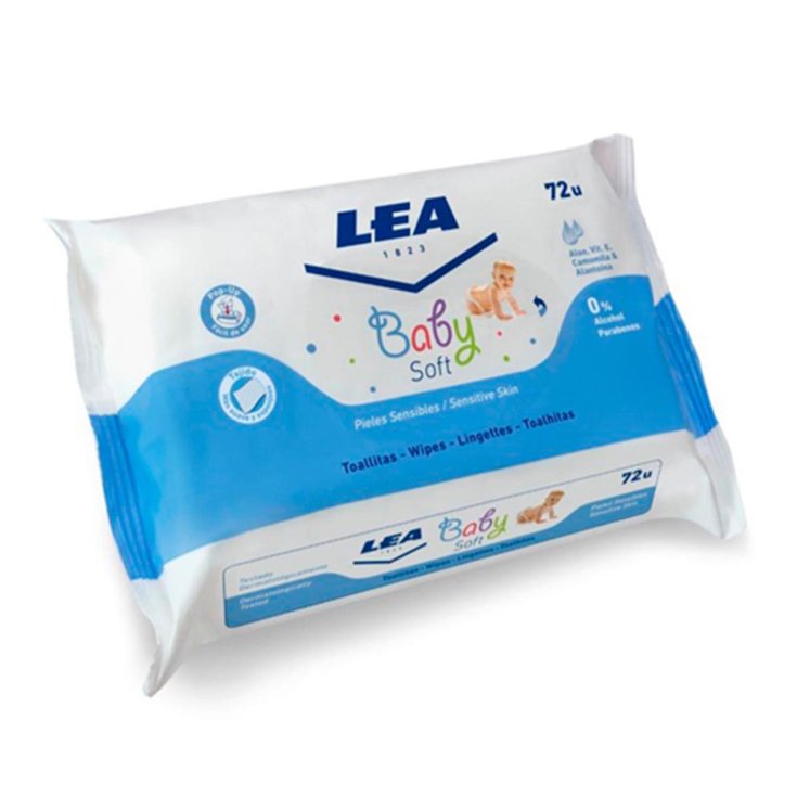 Lea Baby Lingettes Douces Sensibles 72 Unités