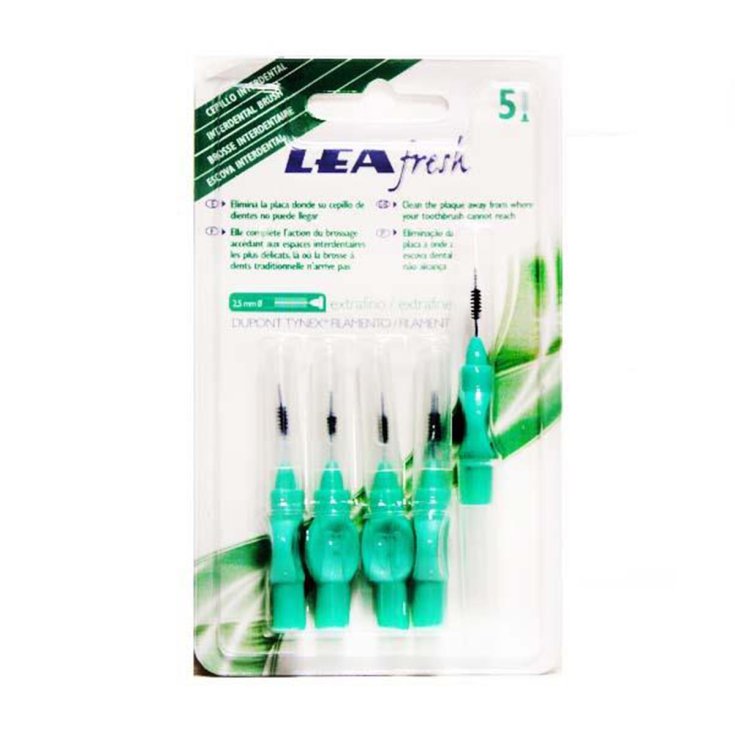 Lea Fresh Brossettes Interdentaires Extra-fines Pack 5 Unités