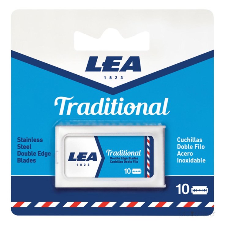 Lea Lames Traditionnelles Double Tranchant Pack 10 Unités Lea Lames Traditionnelles Double Tranchant Pack 10 Unités