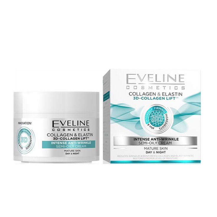 Eveline 3D Collagen Lift Intense Crème Jour Et Nuit Anti-Rides 50 ml