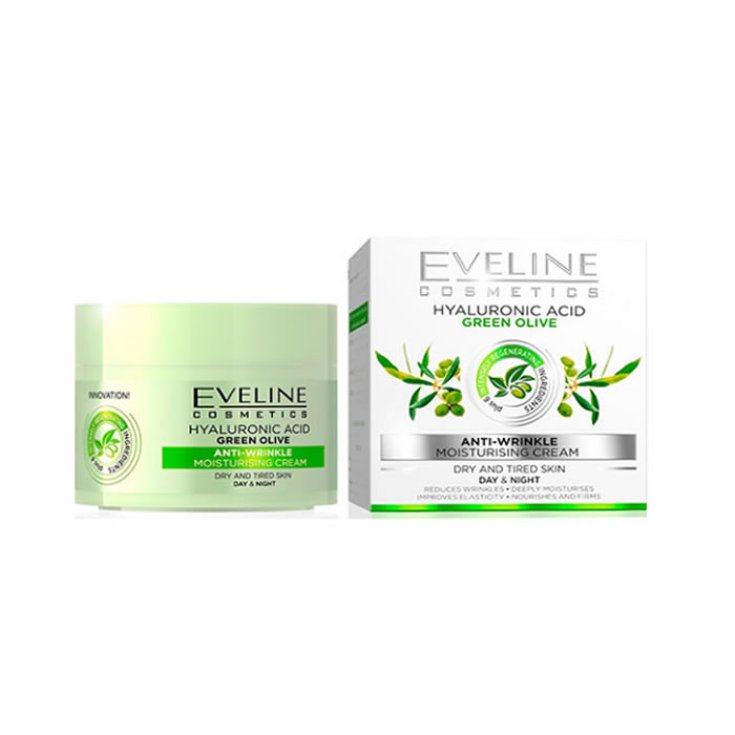 Eveline Green Olive Crème Jour Et Nuit Anti Rides 50 ml