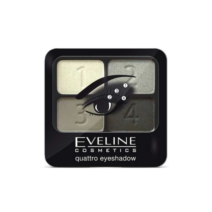 Fard à paupières Eveline Quattro 03