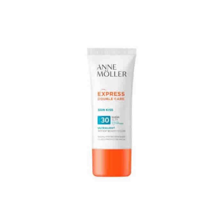 Anne Moller Express Double Face Sun Kiss Spf30 Fluide Ultraléger 50 ml