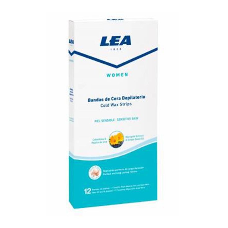 Lea Femmes Bandes de Cire 6 Unités
