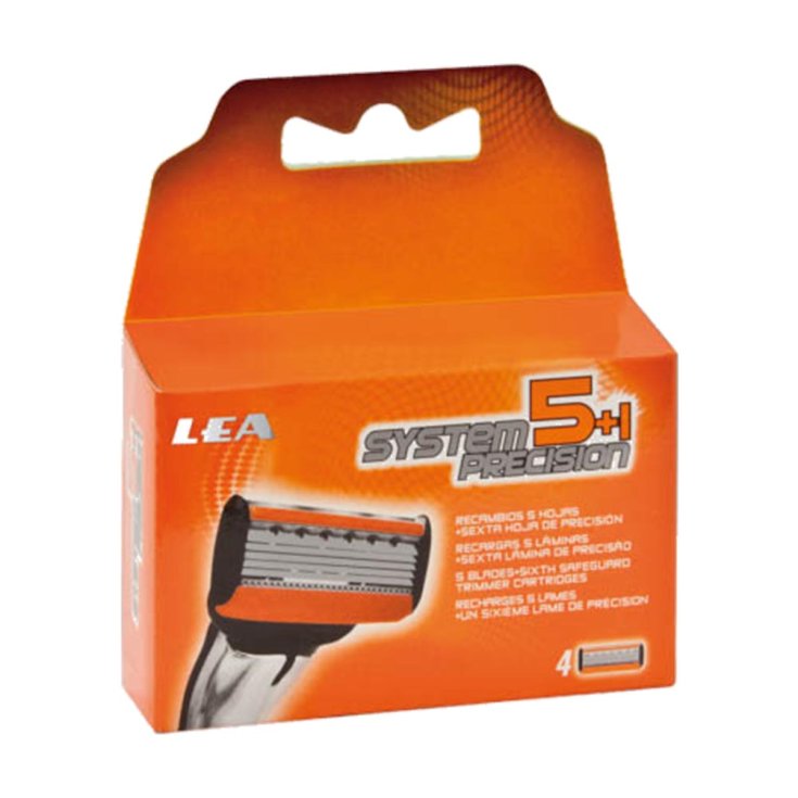 Système de Lames de Rechange Précision 5 Lames + 1 Lame Extra Précision