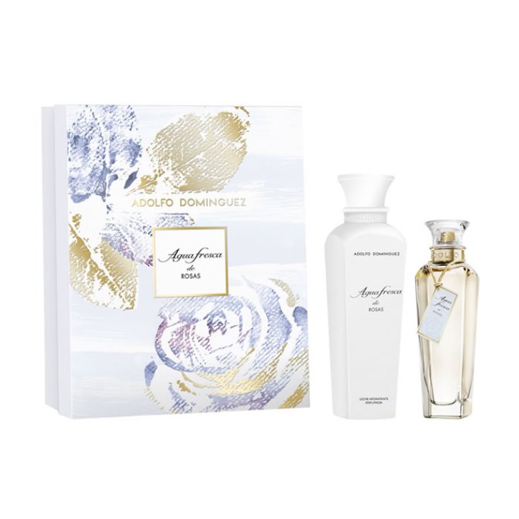 Adolfo Dominguez Agua Fresca De Rosas Eau De Toilette Vaporisateur 120 ml Coffret 2 Parties 2017