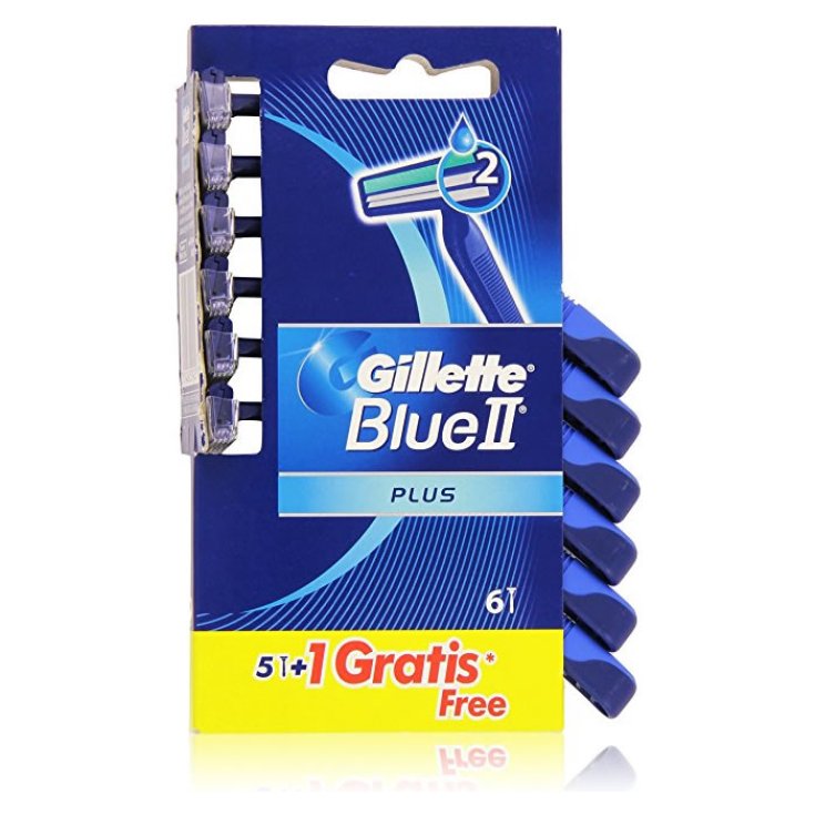 Gillette Blue II Plus 6 Unités