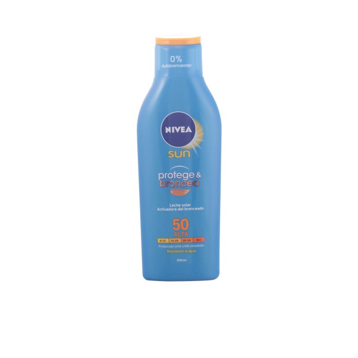 Nive Sun Protect Et Bronze Lait Solaire Spf50 200 ml