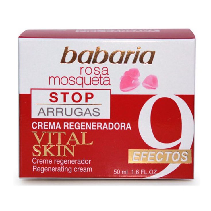 Babaria Rosa Mosqueta Vital Crème Régénérante Peau 50ml