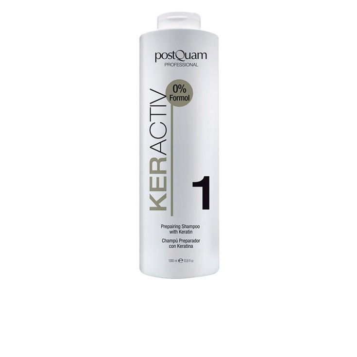Postquam Keractiv Shampooing Préparateur À La Kératine 1000 ml