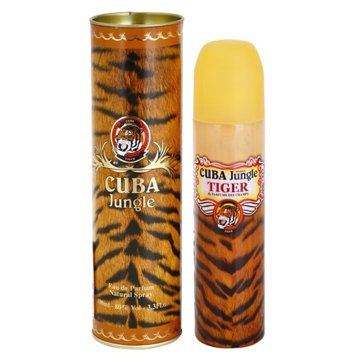 Cuba Paris Jungle Tigre Eau De Parfum Vaporisateur 100 ml