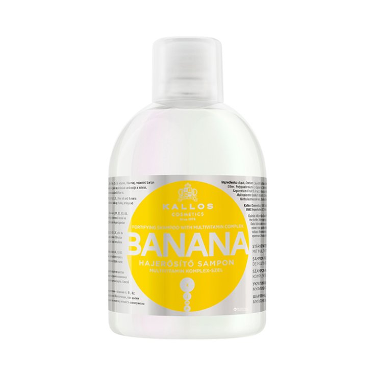 Kallos Cosmetics Shampoing Banane 1000ml