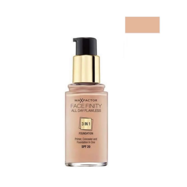 Max Factor Foundation Face Finity All Day Flawless 3 en 1 35 Beige nacré