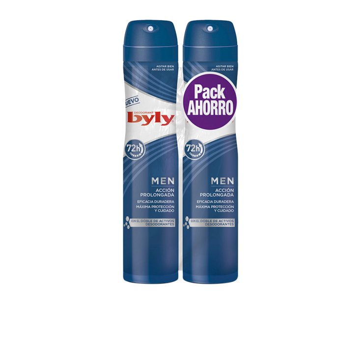 Byly For Men Déodorant Spray 2x200ml