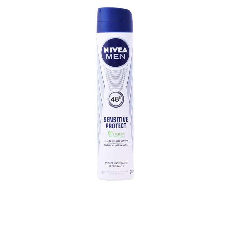 Nivea Men Sensitive Protect 0% Déodorant Spray 200 ml
