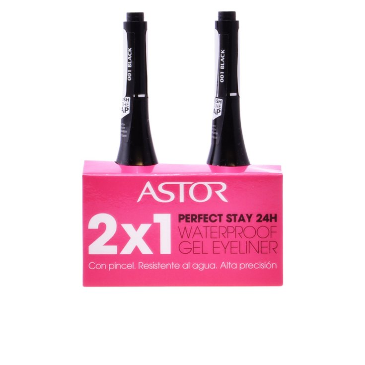 Astor Perfect Stay Waterproof Gel Eyeliner 01 Noir Set 2 Pièces 2017