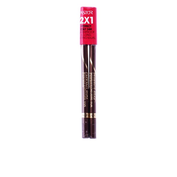 Astor Perfect Stay Waterproof And Long Lasting Kajal 81 Marron Set 2 Pièces 2017