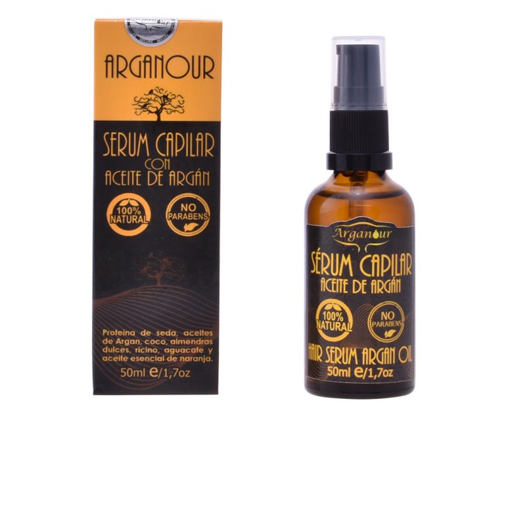 Arganour Sérum à l'huile d'argan pour cheveux 50 ml Arganour Sérum à l'huile d'argan pour cheveux 50 ml
