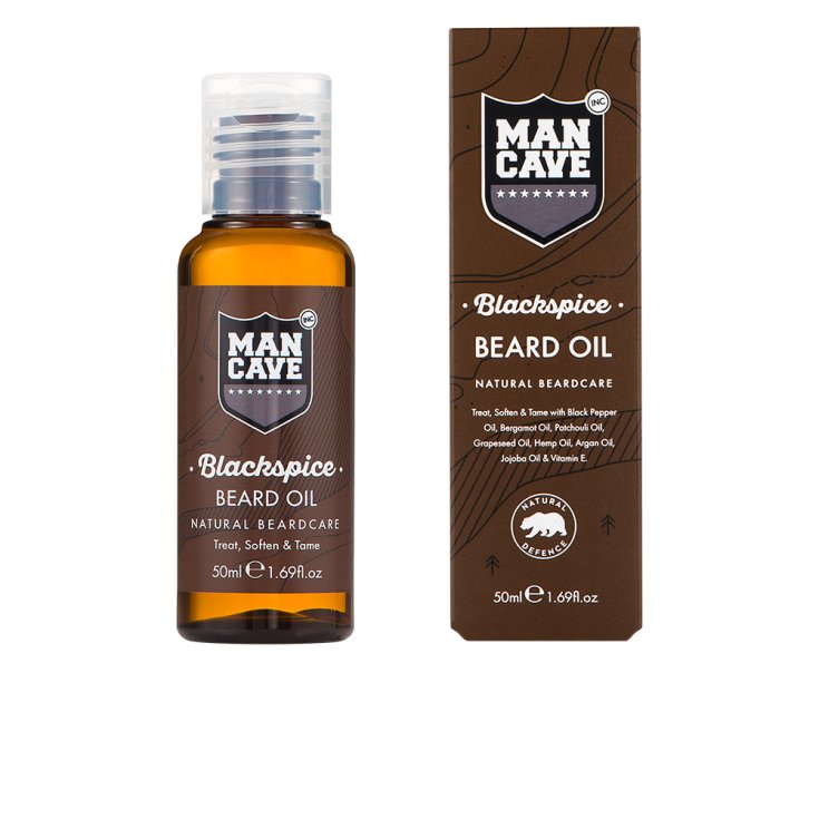 Man Cave Beard Care Blackspice Beard Oil 50 ml Man Cave Beard Care Blackspice Beard Oil 50 ml