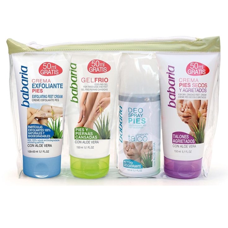 Babaria Foot Deodorant 150ml Set 4 Pièces Babaria Foot Deodorant 150ml Set 4 Pièces