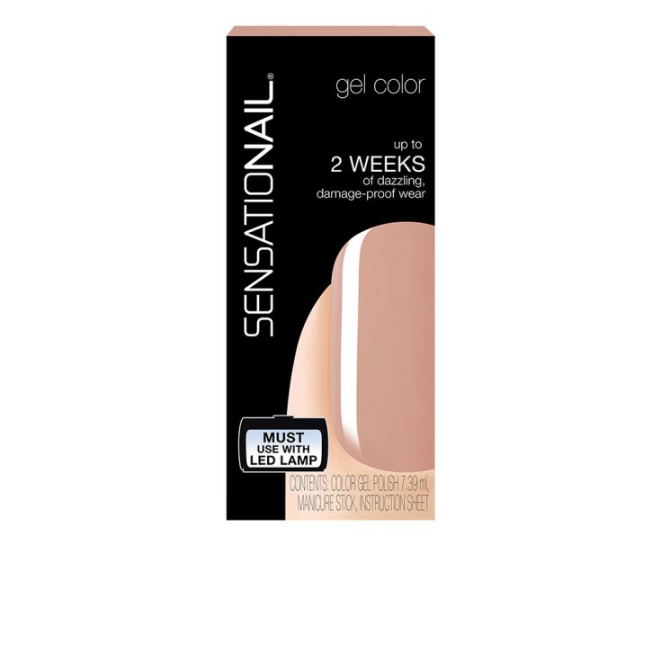 Sensationail Vernis à Ongles Vanilla Chai Color Gel 7,39ml