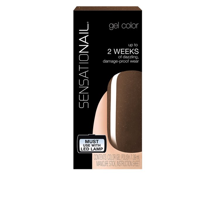 Sensationail Gel Vernis à Ongles Couleur Capuccino Delight 7,39ml