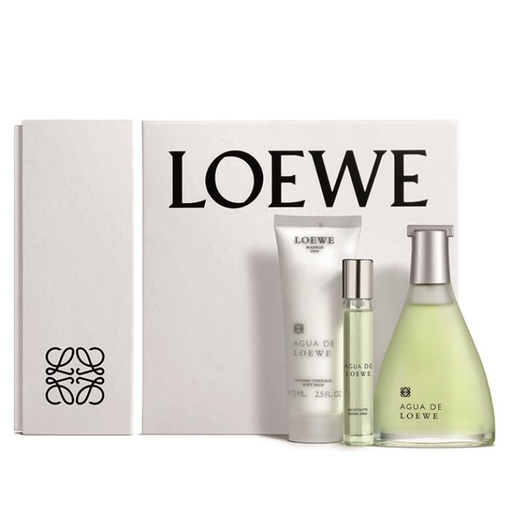 Loewe Agua De Loewe Eau De Toilette Vaporisateur 100ml Coffret 3 Parties 2017
