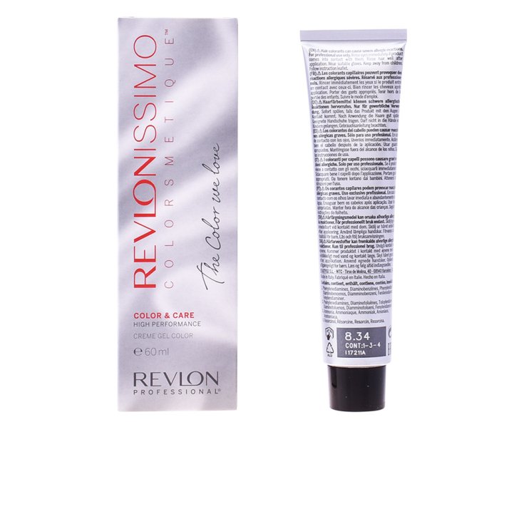 Revlon Revlonissimo Color Care Nmt 8.34 Blond Clair Doré