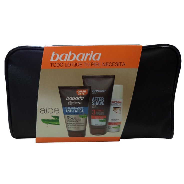 Babaria Men Aloe Moisturizer Anti Fatigue Fluid 150ml Set 3 Parties