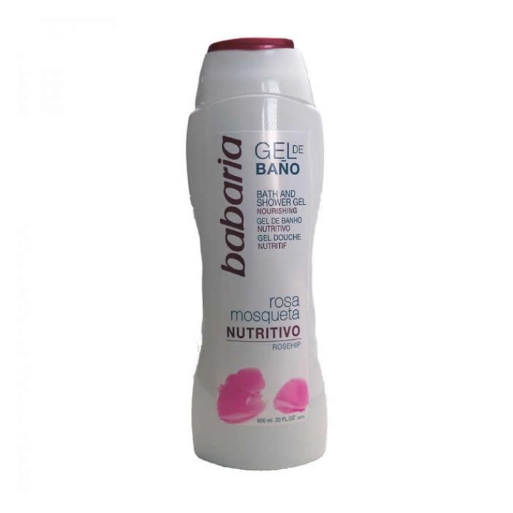 Babaria Rosa Mosqueta Gel de Bain Nourrissant 600ml