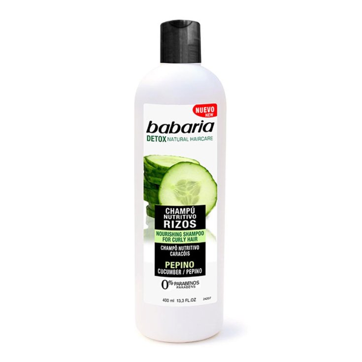 Babaria Curly Shampooing Nourrissant Au Concombre 400 ml
