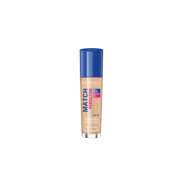 Rimmel Match Perfection Fond de Teint Spf20 102 Nude Clair
