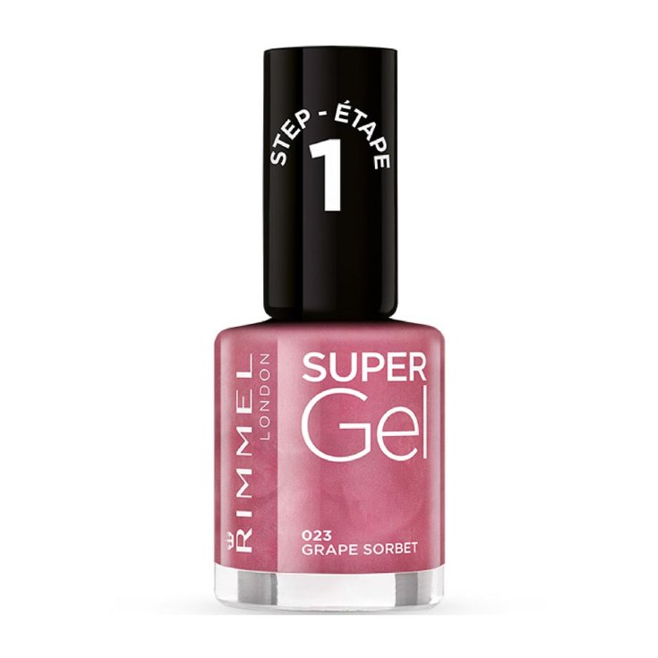 Rimmel London Vernis à Ongles Supergel Kate 023 Sorbet Raisin