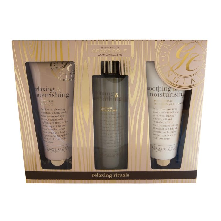 Grace Cole Warm Vanilla And Fig Body Wash 200ml Coffret 3 Pièces 2017 Grace Cole Warm Vanilla And Fig Body Wash 200ml Coffret 3 Pièces 2017