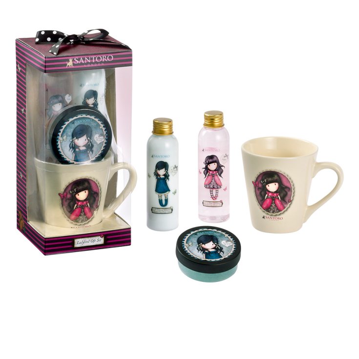 Santoro London Gorjuss Ladybird Lait Corporel 120ml Set 4 Parties