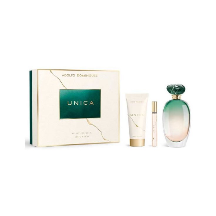 Adolfo Dominguez Unica Eau De Toilette Vaporisateur 100 ml Coffret 3 Parties 2017