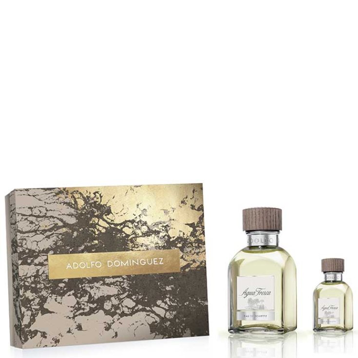 Adolfo Dominguez Agua Fresca Eau De Toilette Vaporisateur 120ml Coffret 2 Pièces 2017